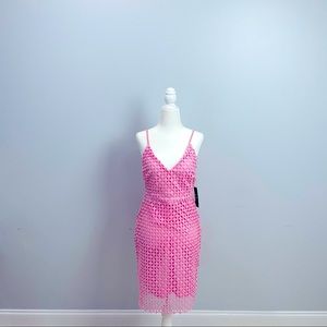 Pink Floral Lace Dress | Lulu’s